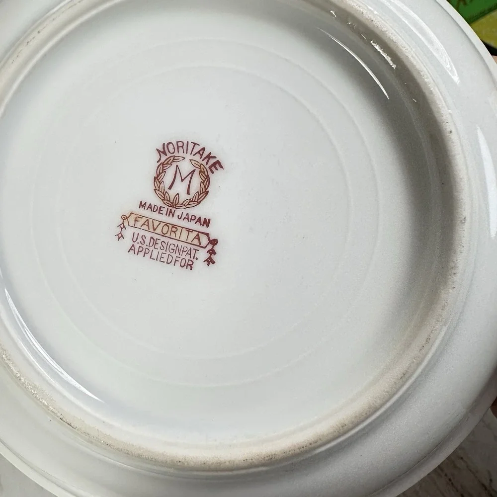 Noritake favorita pattern